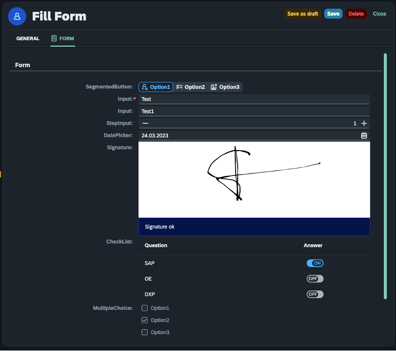 neptune forms fill form