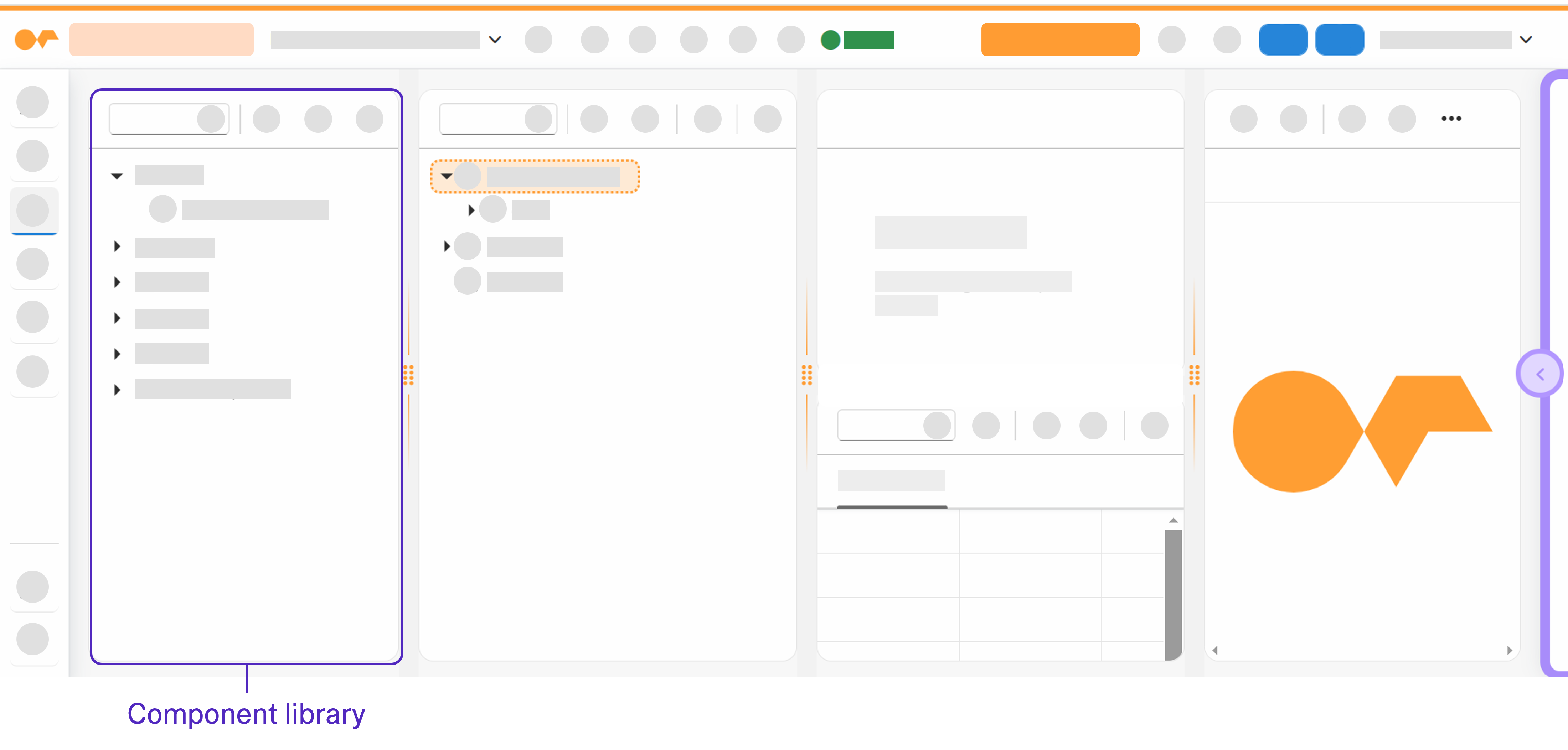 app designer component library