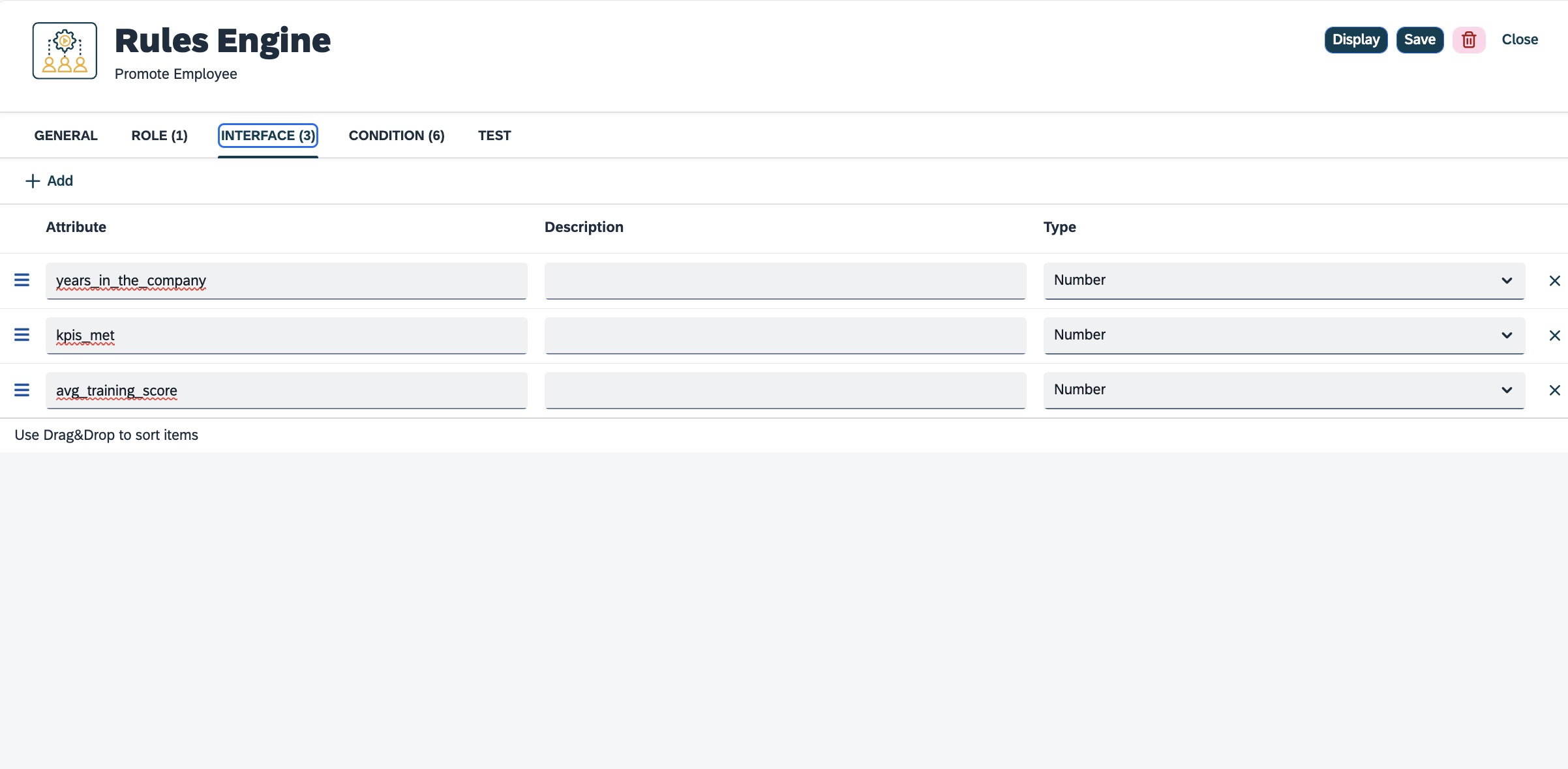 rules engine attributes example