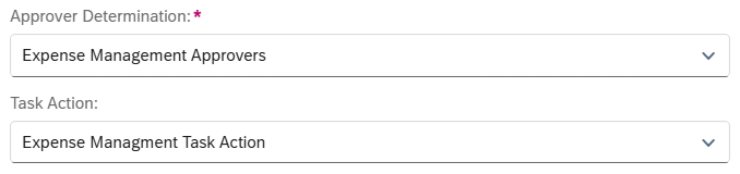 workflow check report workflow approver determination task action