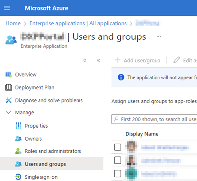 groups and roles add user group