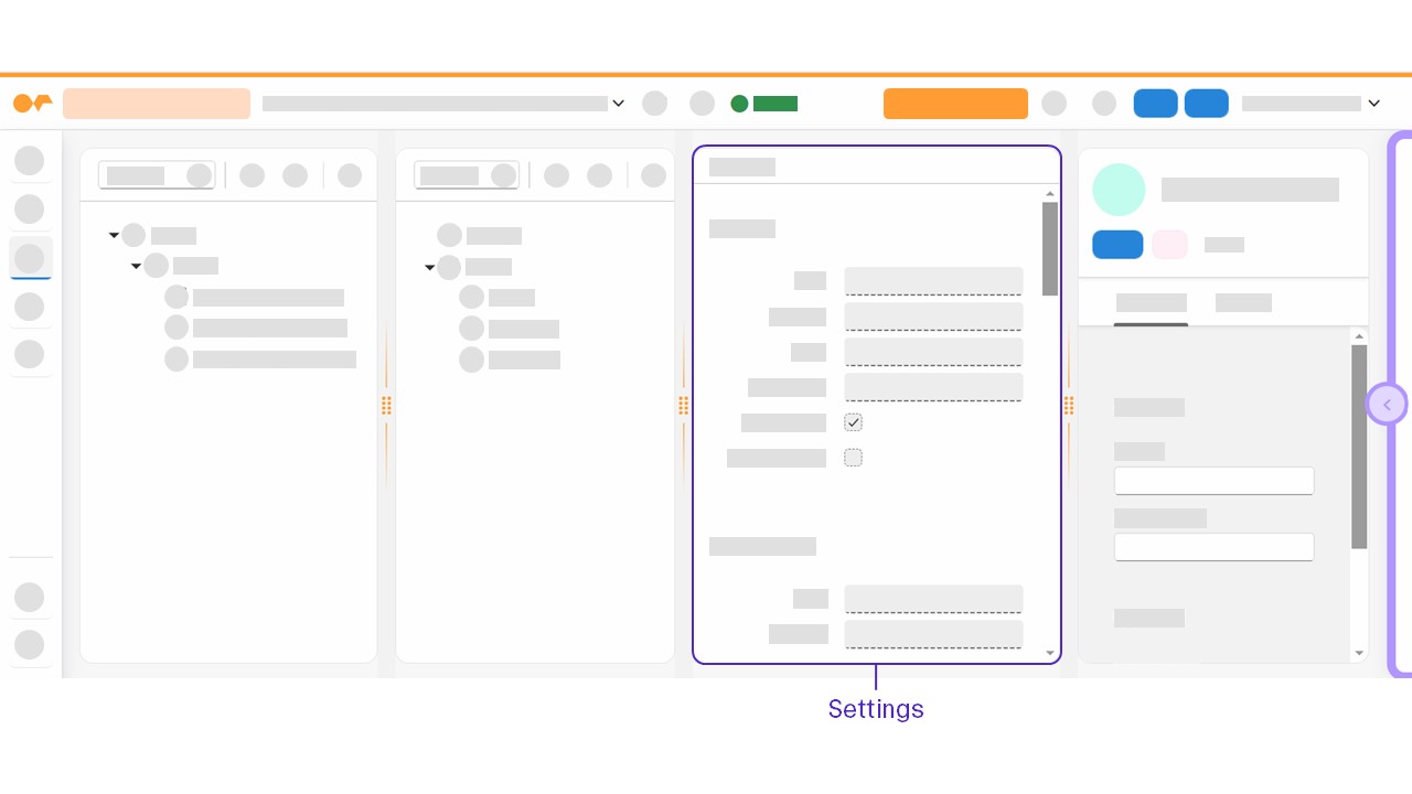 adaptive designer settings