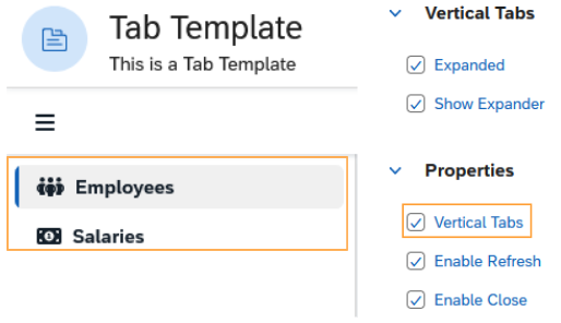 adaptive tab template vertical tabs