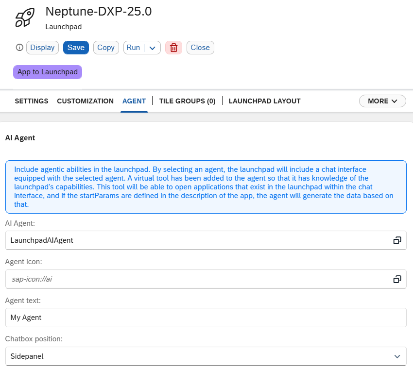 agentic apps launchpad agent