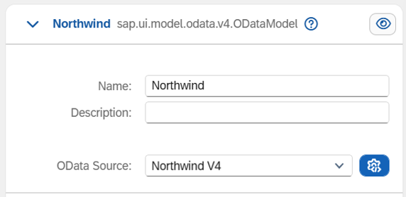 odata source floorplan model
