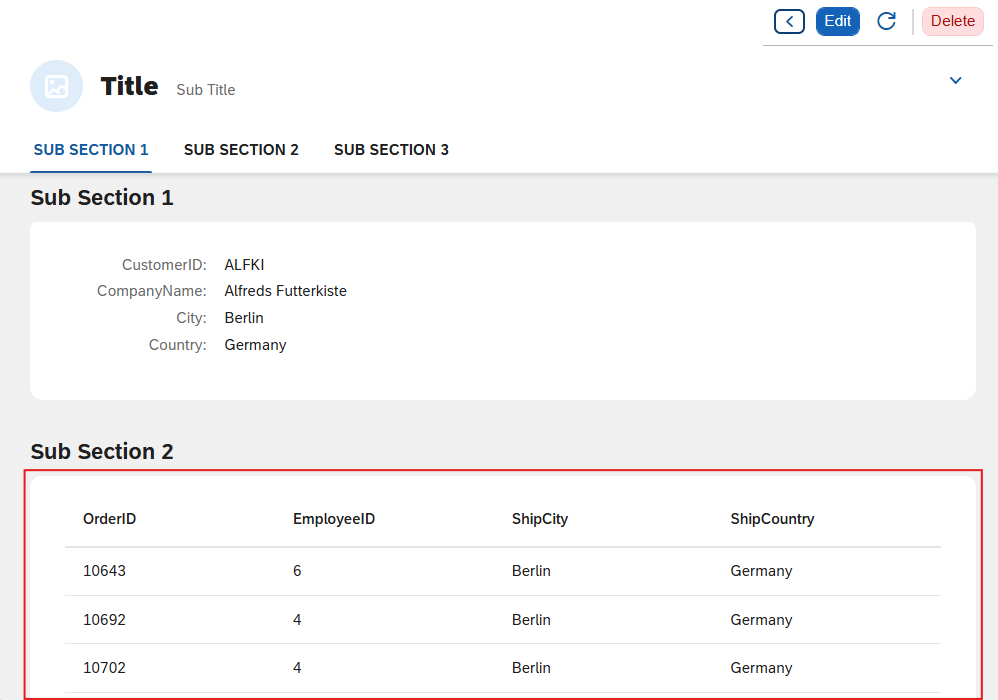 odata source floorplan related run