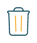application trashbin icon