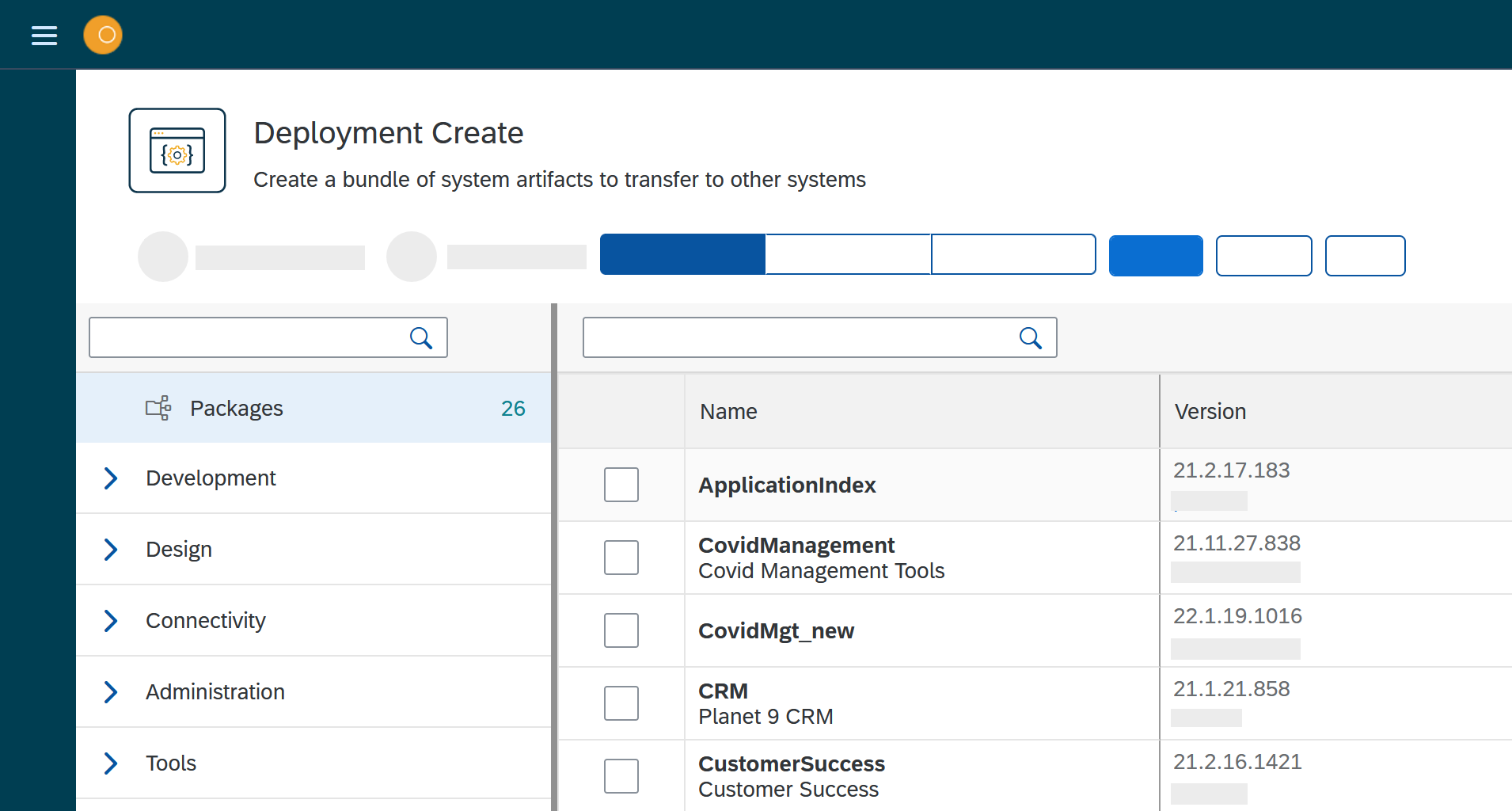 deployment create overview