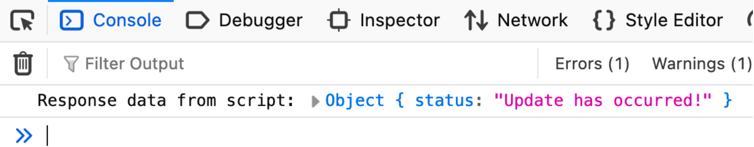 event trigger listener