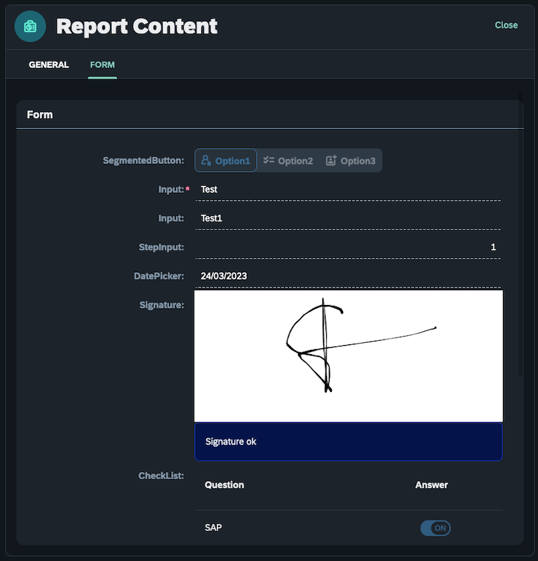 neptune forms report content