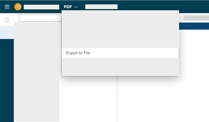 pdf designer export template