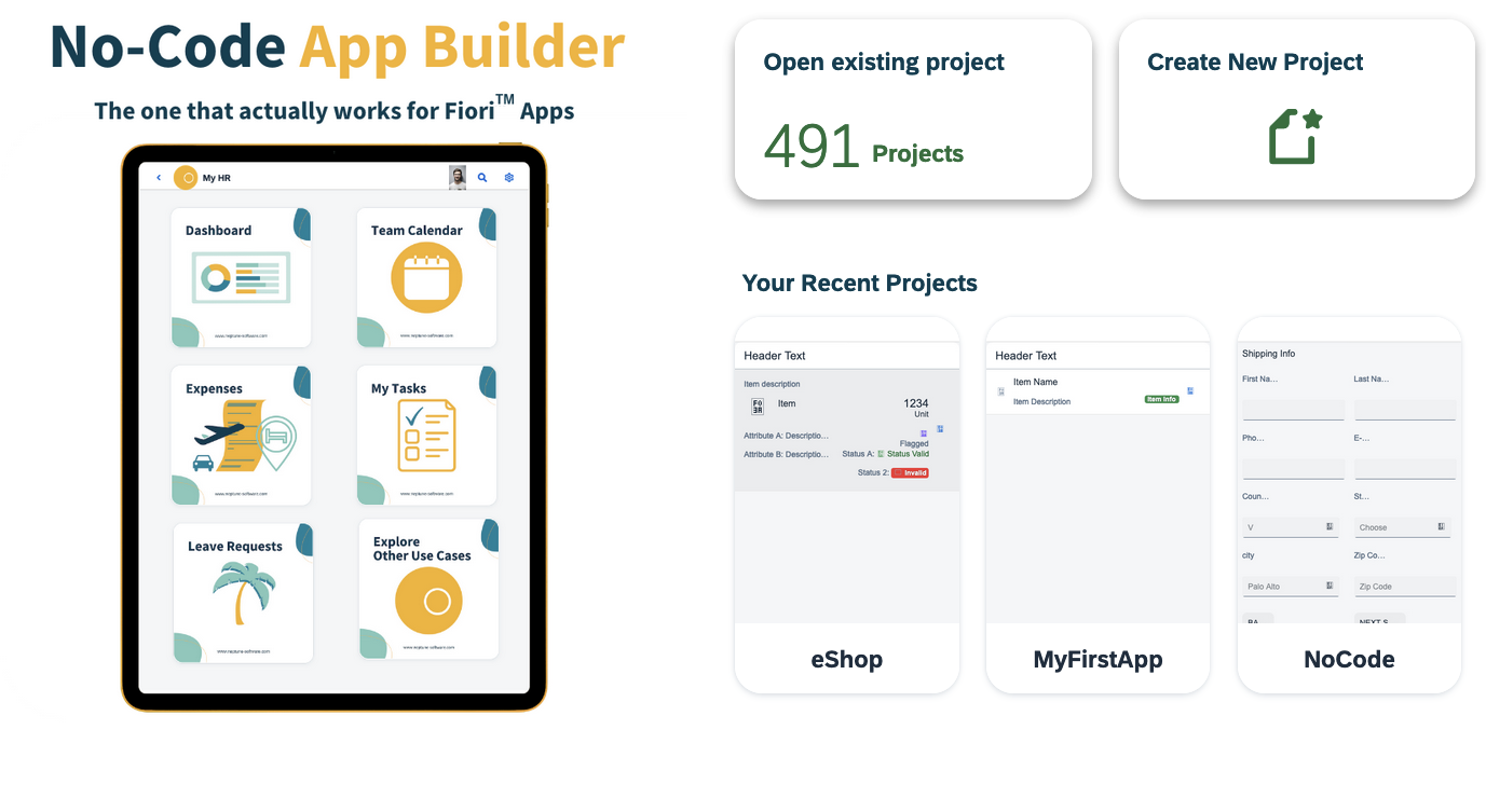 app builder getting started last 5