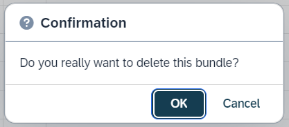 delete confirmation