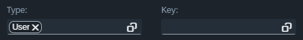 extended audits audit logs search search options type user only