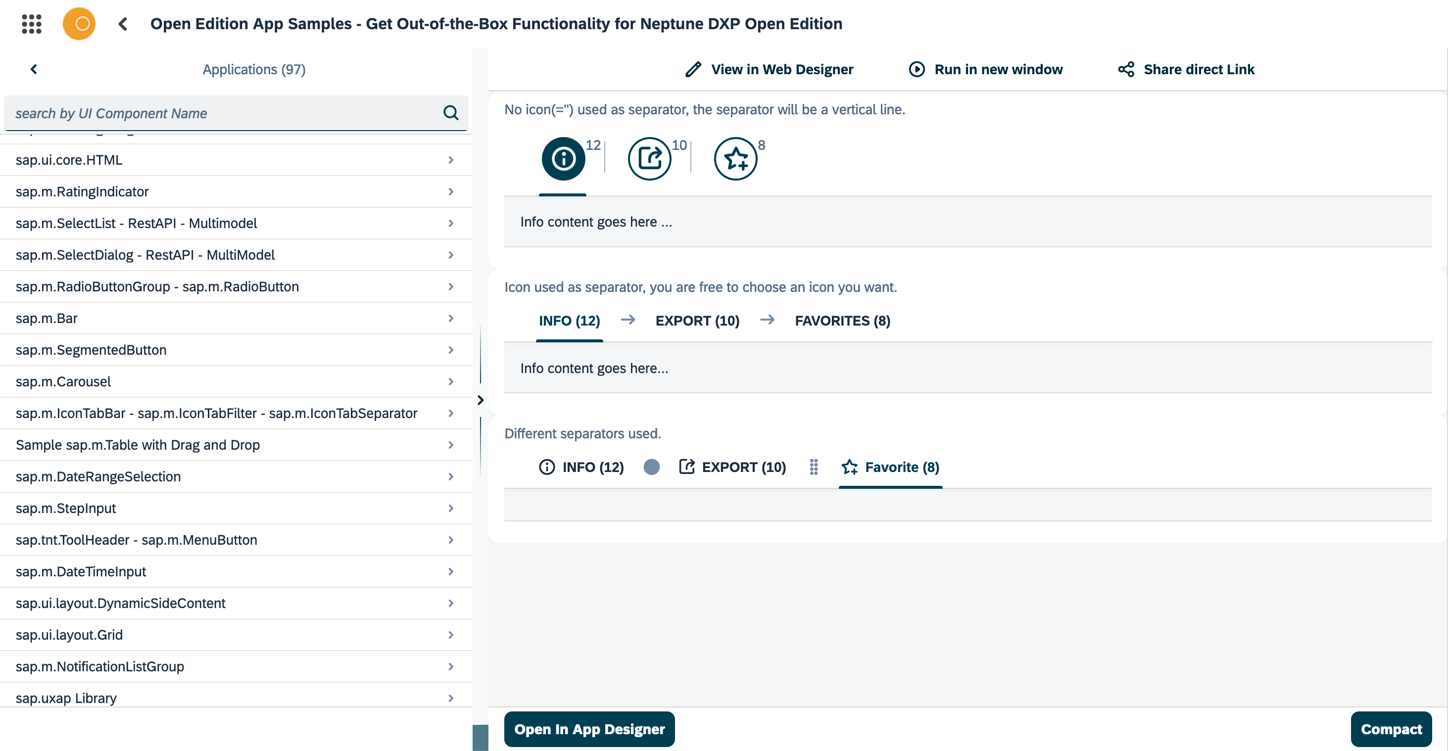 developer resources sample apps