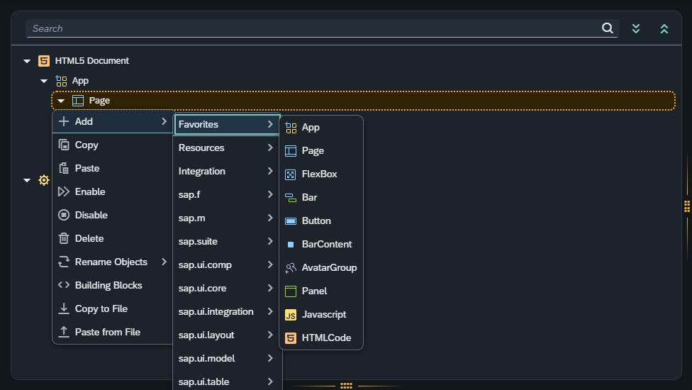 23 10 0002 add ui5 control