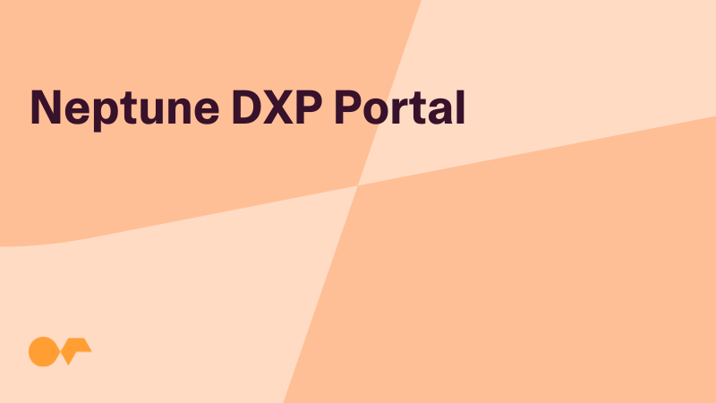 landing page dxp portal