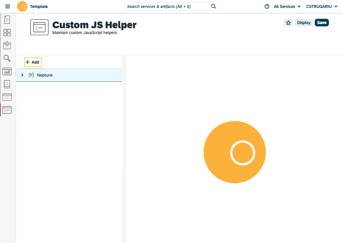 sap edition custom JS helpers add