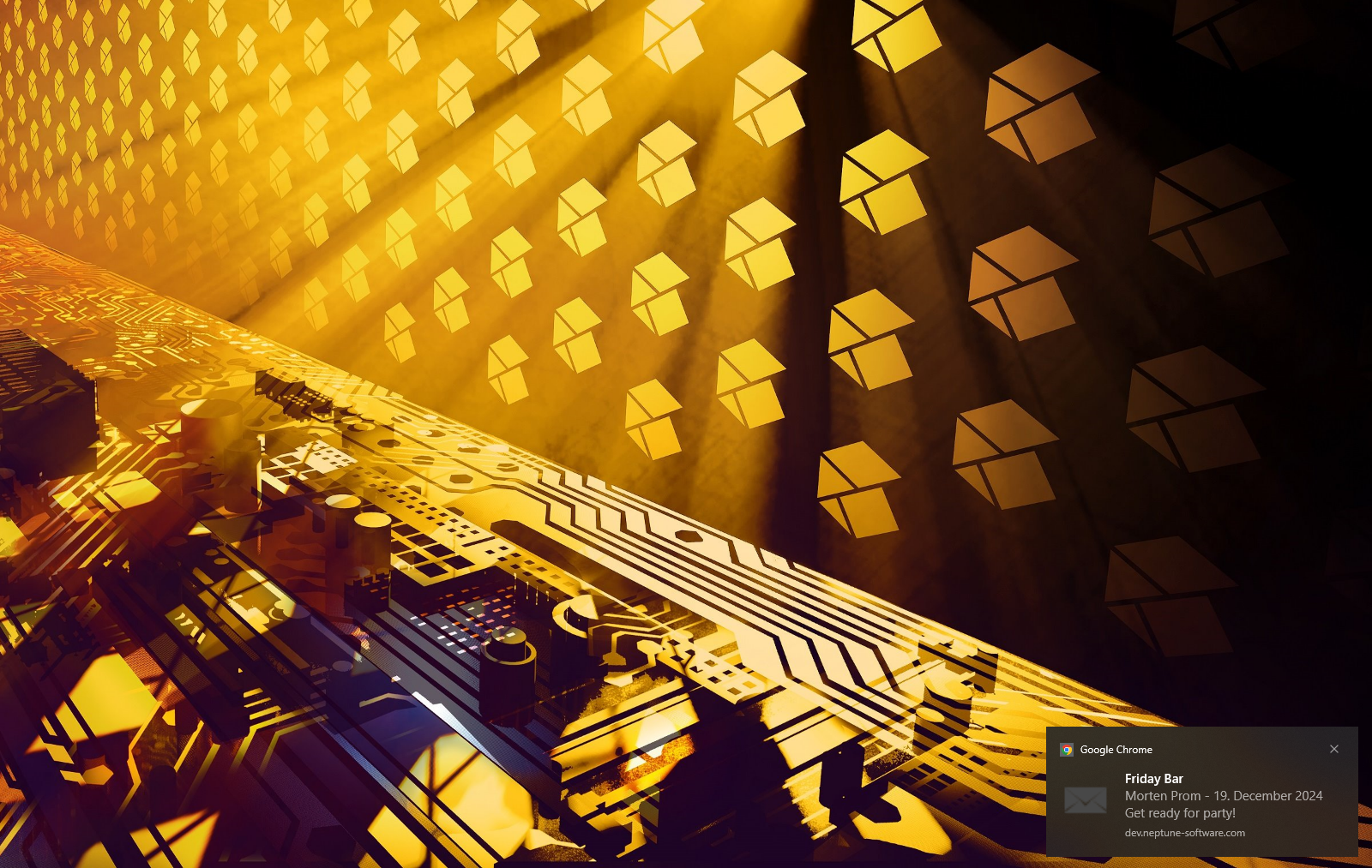 launchpad notification native