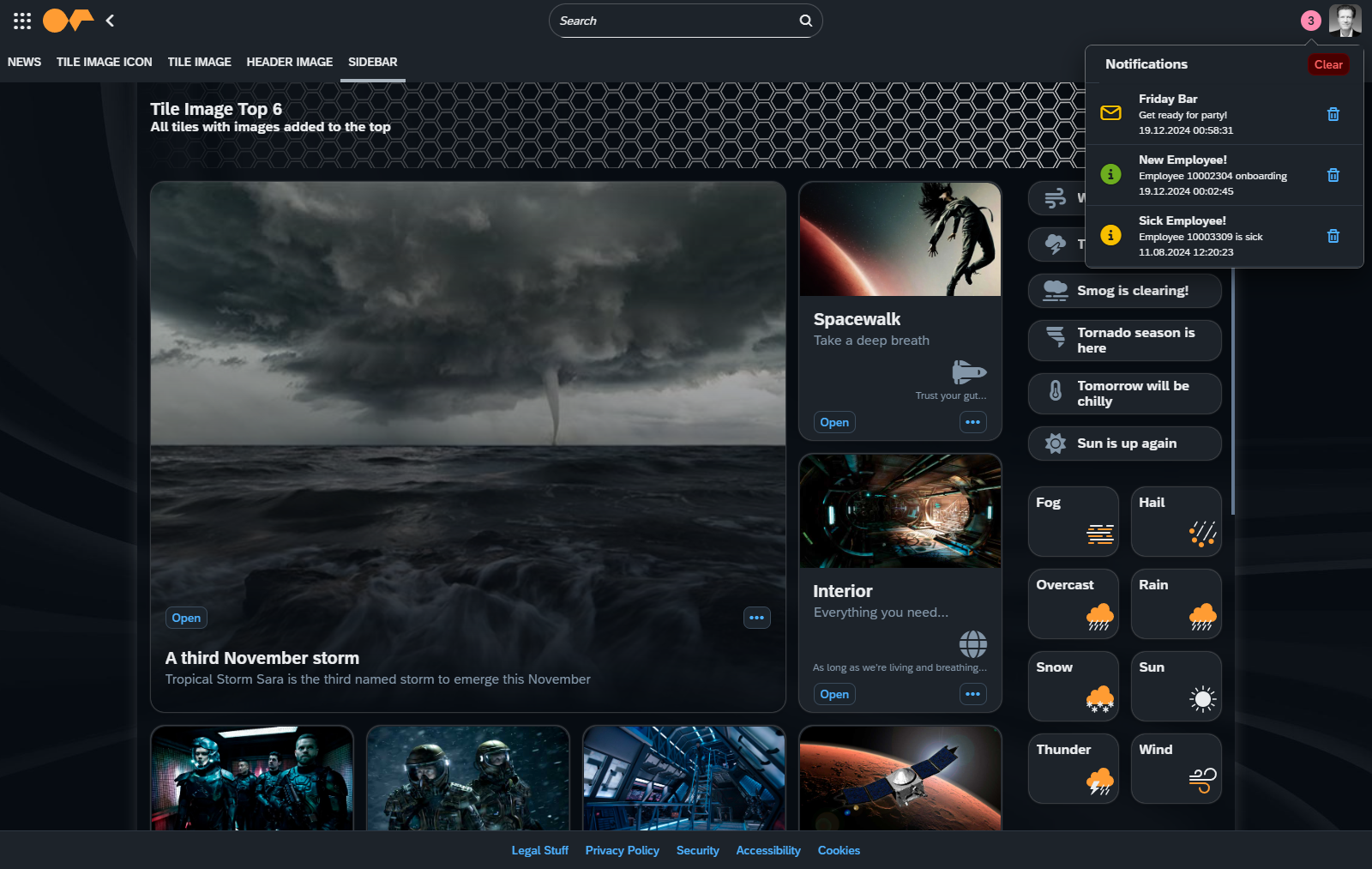 launchpad notifications