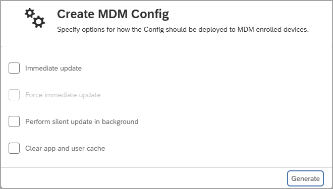 mobile client device mdm deployment options