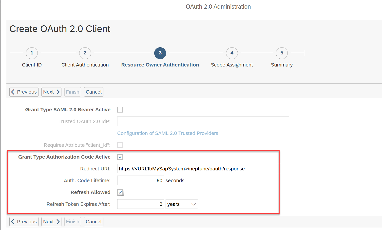 mobile client oauth 28