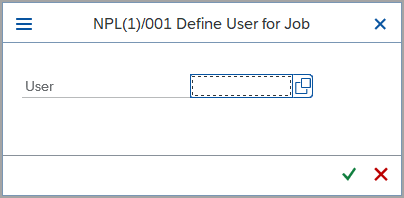 automated installation define user job