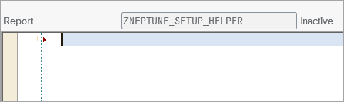 automated installation input area empty