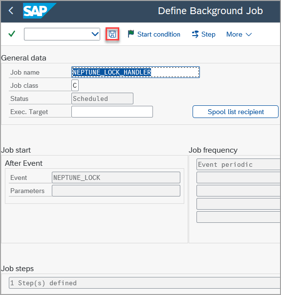 define background job summary 2