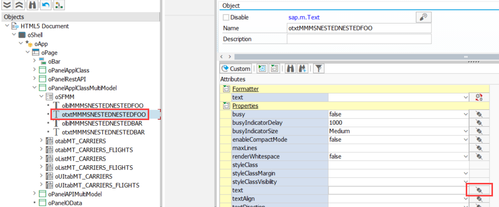 app designer multimodel example struc property