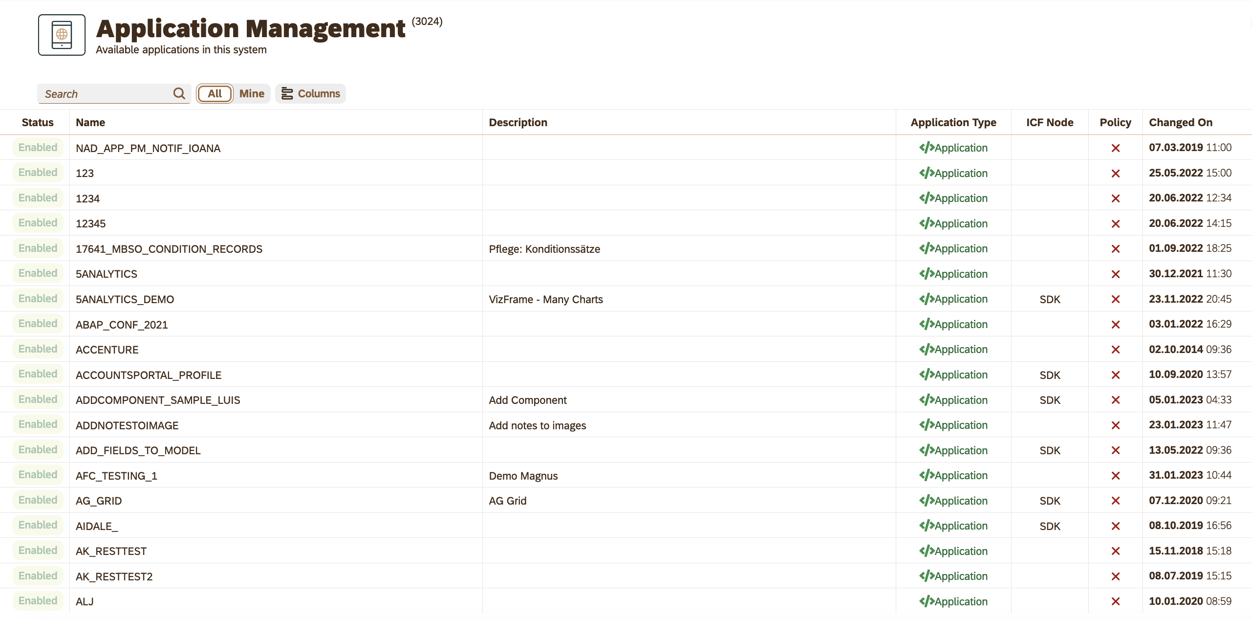 app manage overview