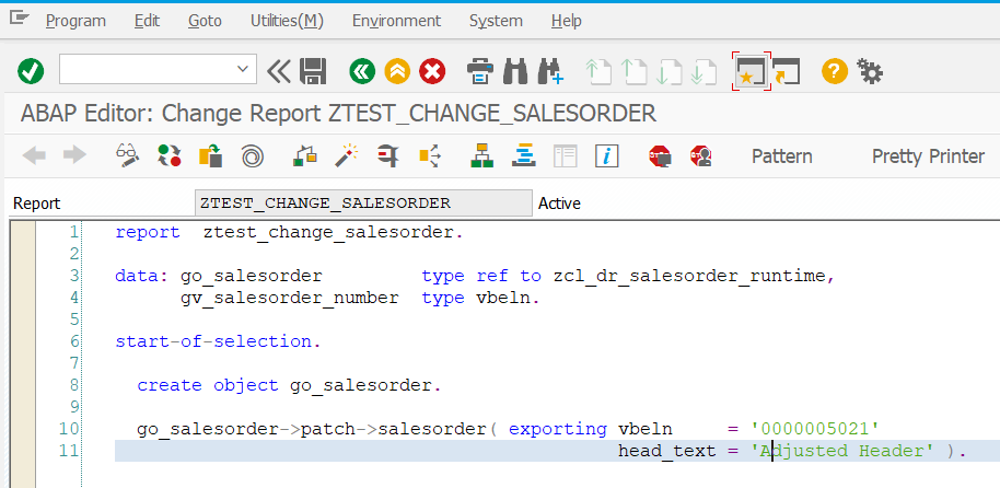 exceptionHandling Example Chain Dump