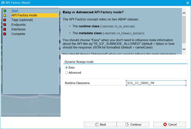 sap edition API Factory Wizard2