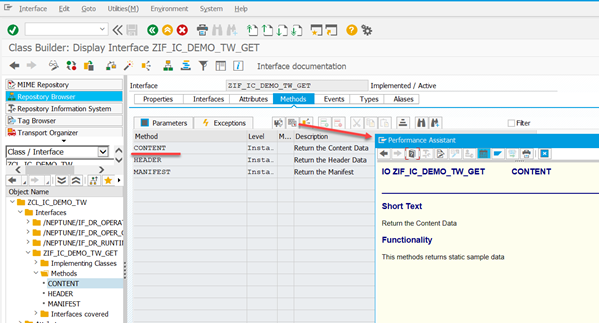 swaggerUI FunctionalityClass