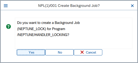 automated installation create background job