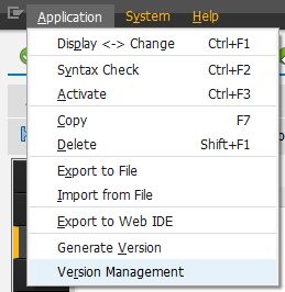 version management 1