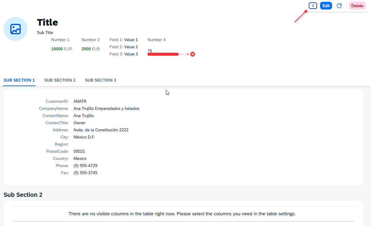 odata source floorplan object run