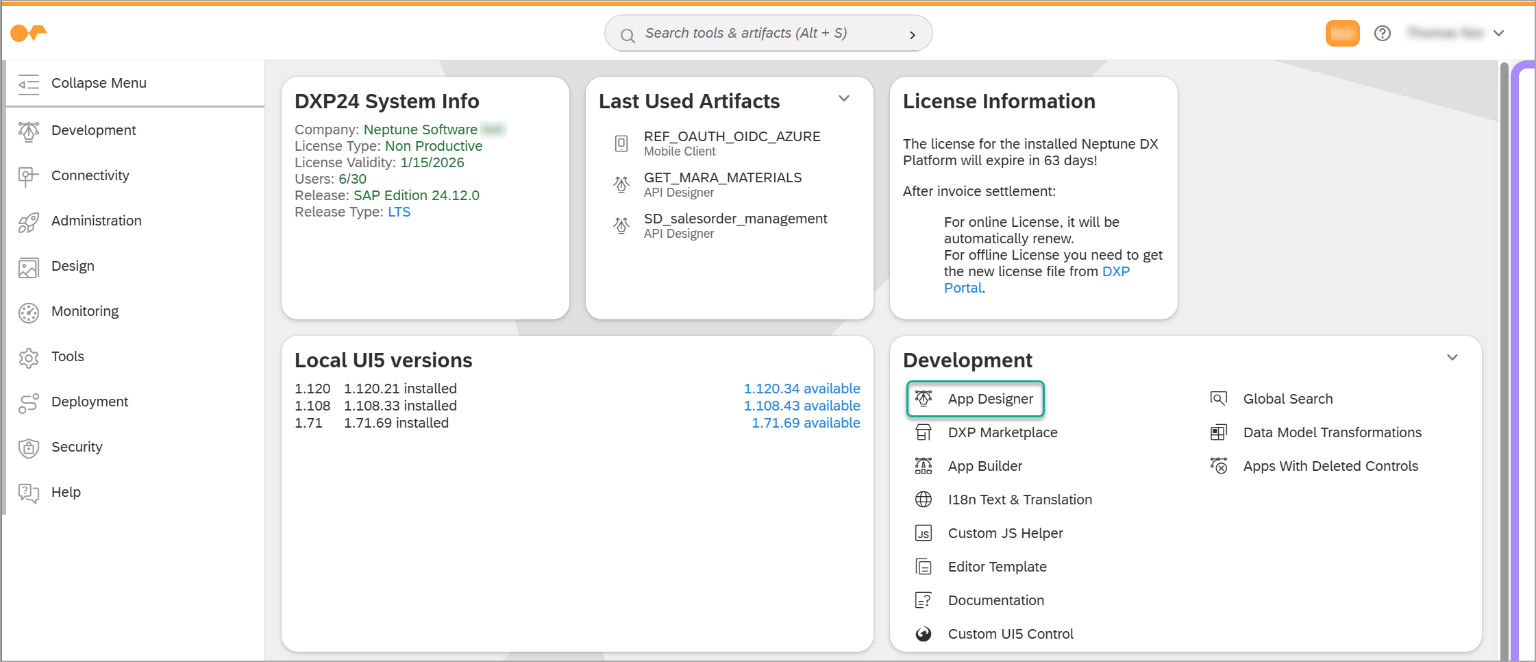first nep app 1