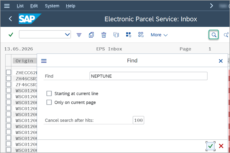 acp inbox neptune
